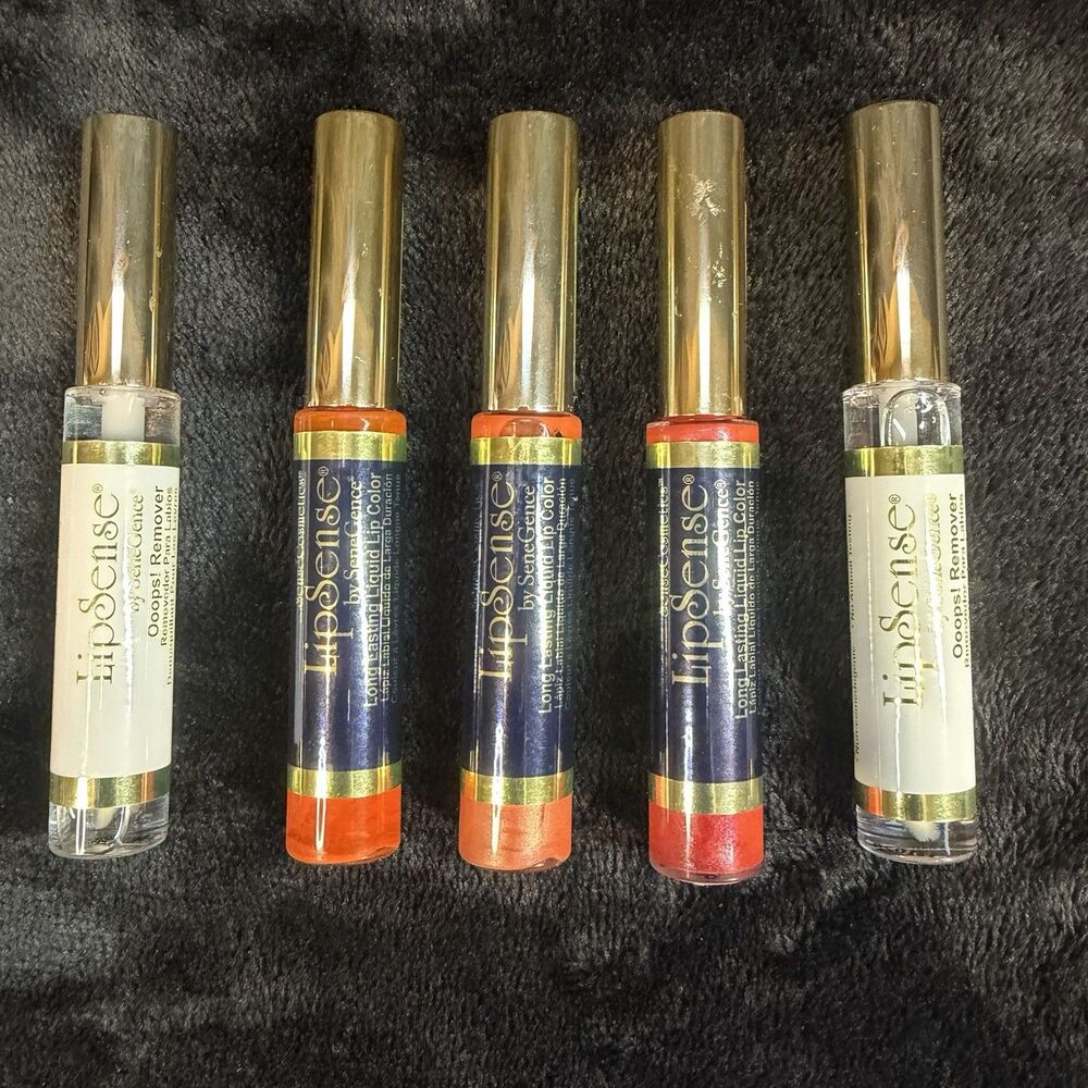 Lipsense Colors Gloss Liquid Lip 3 Color Stay Lipstick And 2 Oops Color Removers